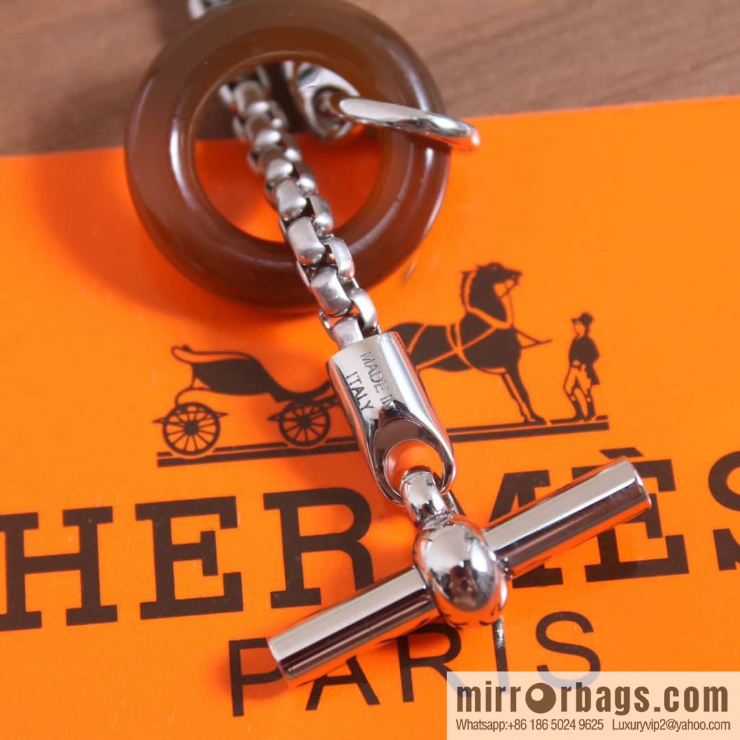 HERMES meli-melo horn ring bracelet