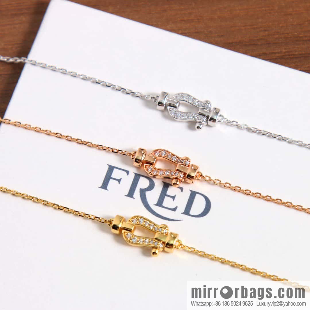 ☀️Fred Fred full diamond horseshoe bracelet  ☀️