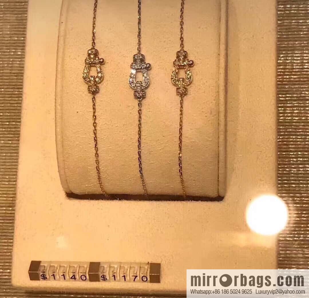 ☀️Fred Fred full diamond horseshoe bracelet  ☀️