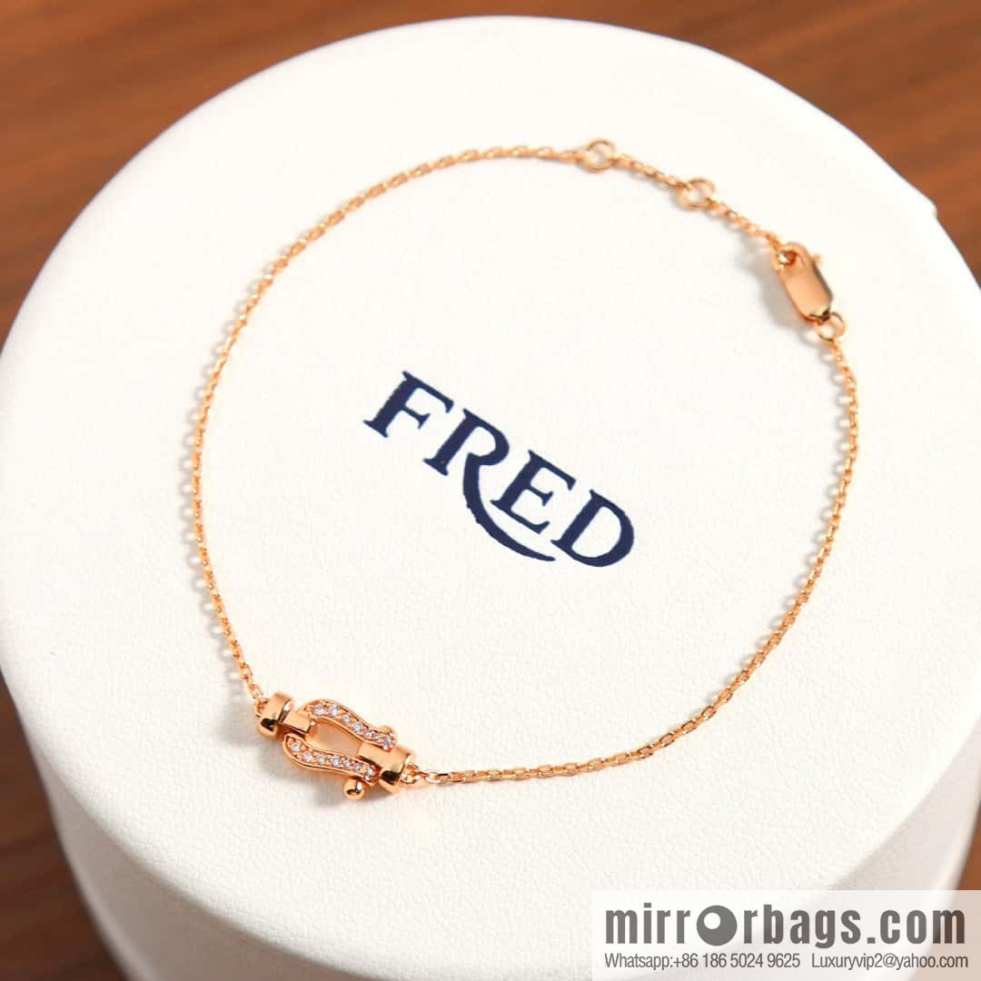 ☀️Fred Fred full diamond horseshoe bracelet  ☀️