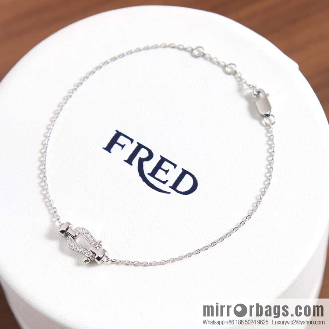 ☀️Fred Fred full diamond horseshoe bracelet  ☀️