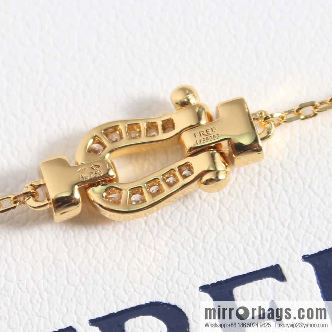 ☀️Fred Fred full diamond horseshoe bracelet  ☀️