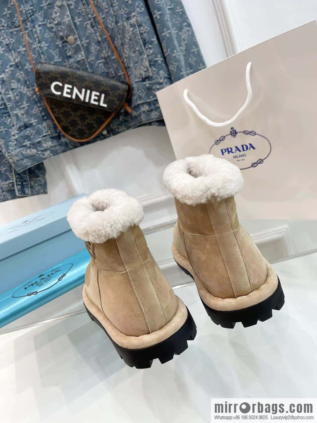 🐰🐰Prada King Fried, Snow Boots, Ski Boots Prada Limited Collection