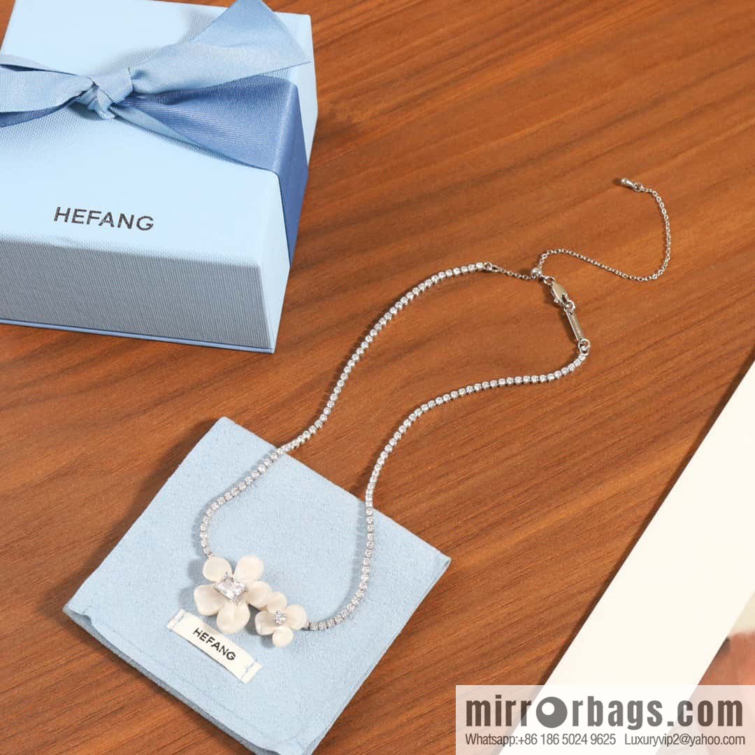 ☀️ HEFANG WHERE freesia necklace