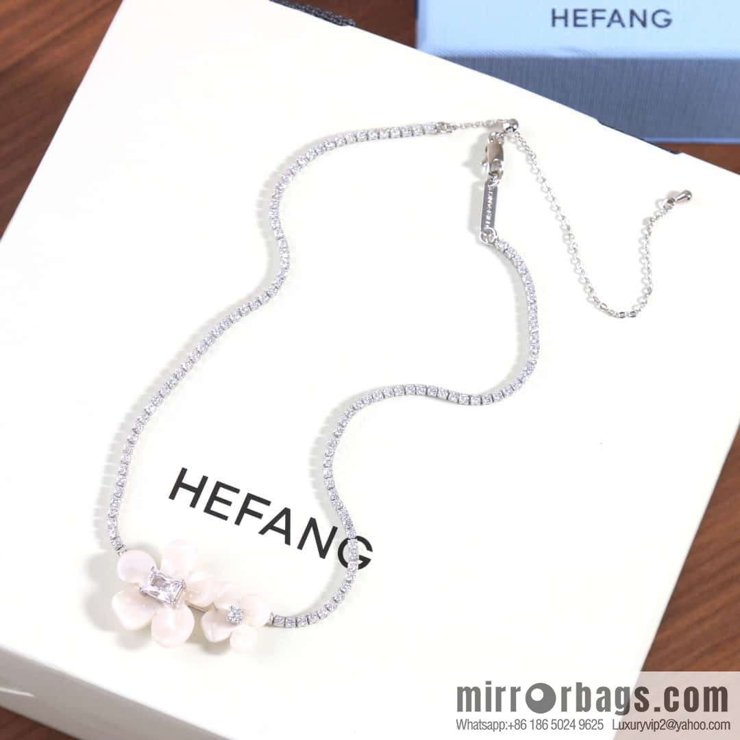 ☀️ HEFANG WHERE freesia necklace
