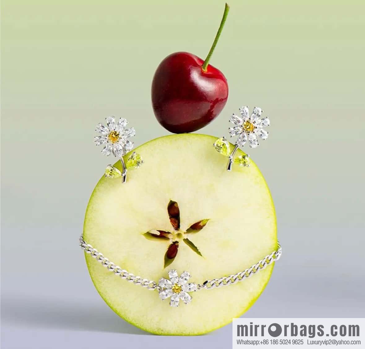 HEFANG little daisy flower stud earrings