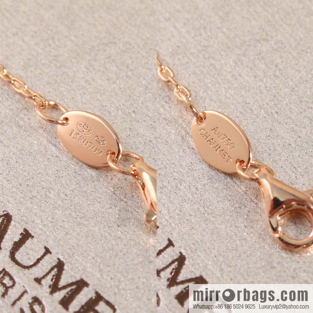 Shangmei Paris Jeux de Liens Harmony Edge • Lifetime Series Round • Edge, Chalcedony, White Fritillary Necklace