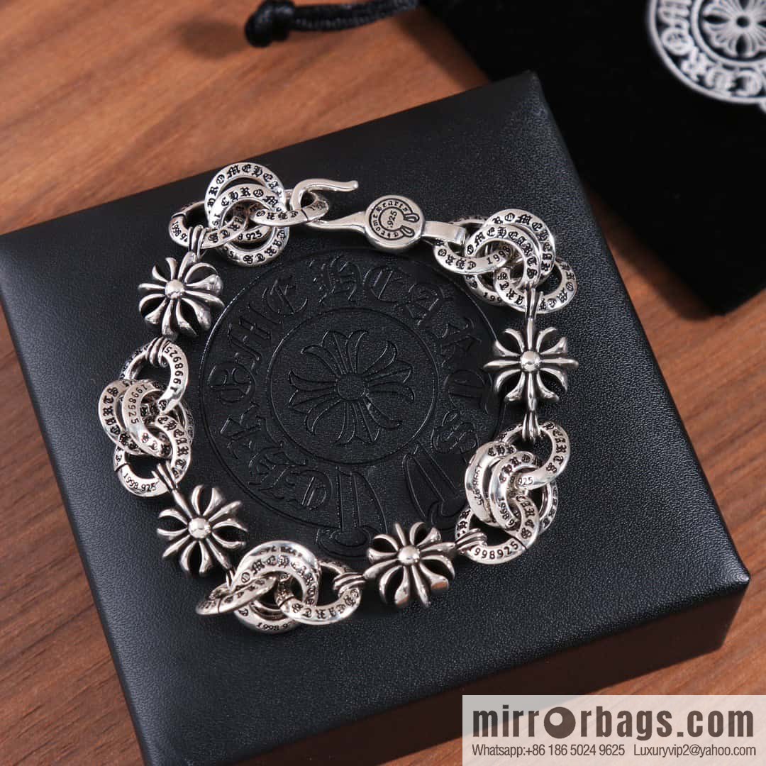 ☀New Croxin Cross Snowflake Bracelet ☀️ Size 16-22cm