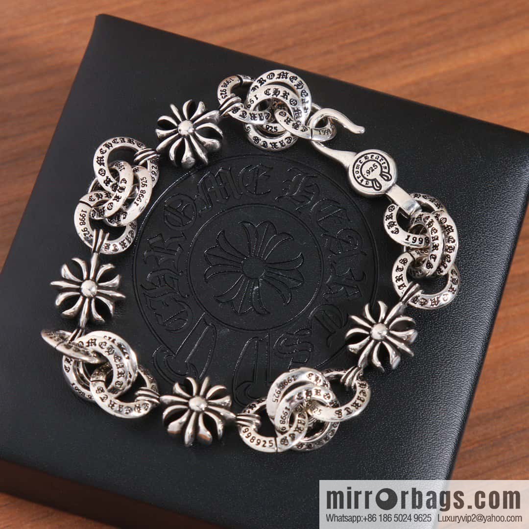 ☀New Croxin Cross Snowflake Bracelet ☀️ Size 16-22cm