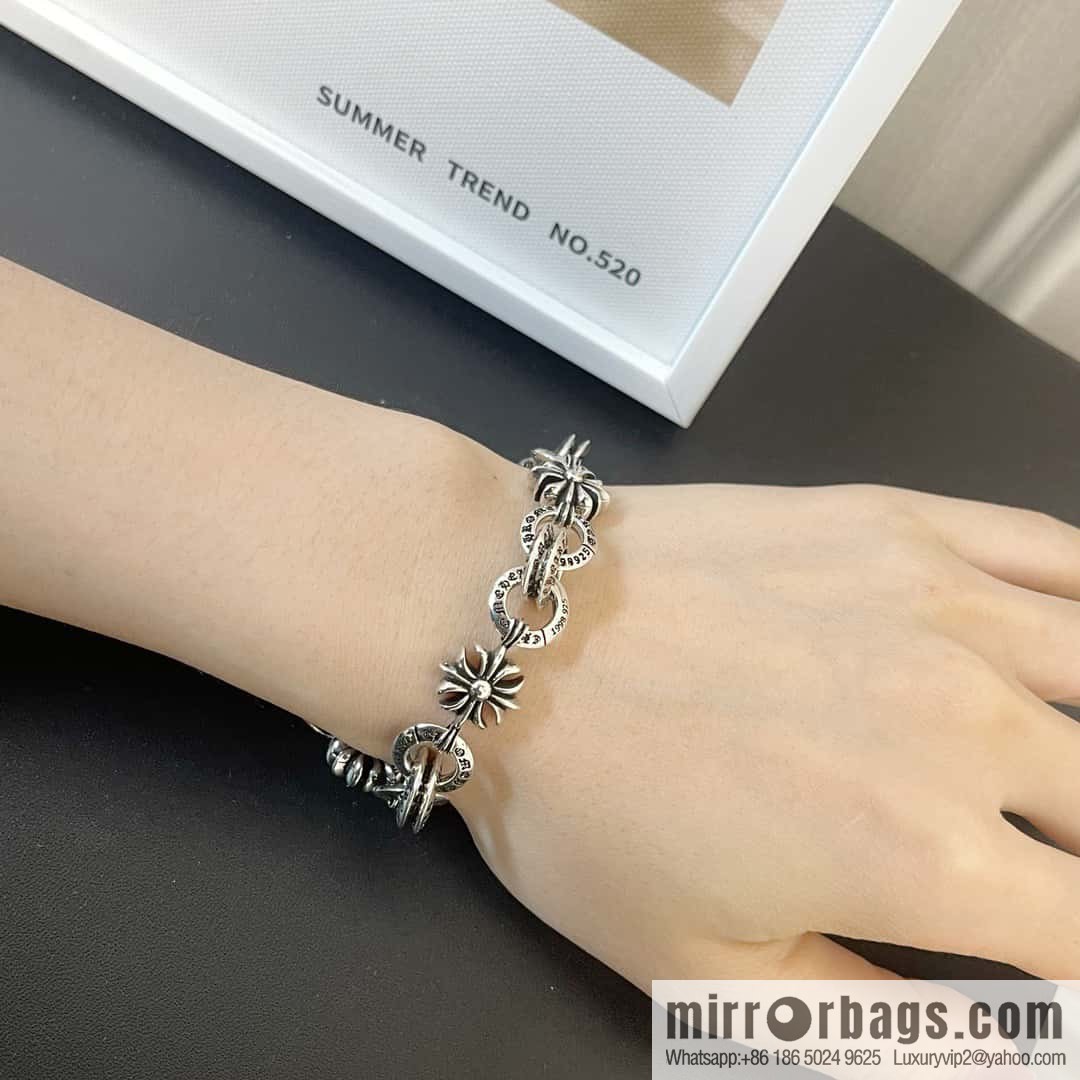 ☀New Croxin Cross Snowflake Bracelet ☀️ Size 16-22cm