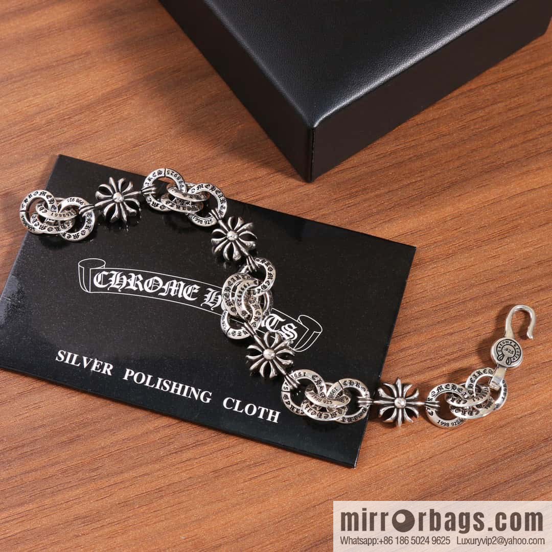 ☀New Croxin Cross Snowflake Bracelet ☀️ Size 16-22cm