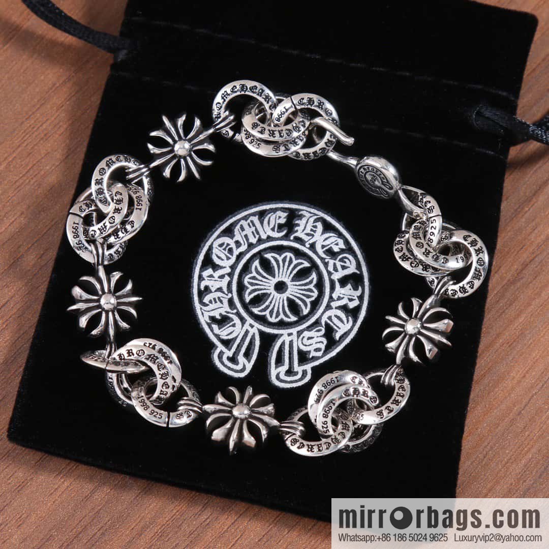 ☀New Croxin Cross Snowflake Bracelet ☀️ Size 16-22cm