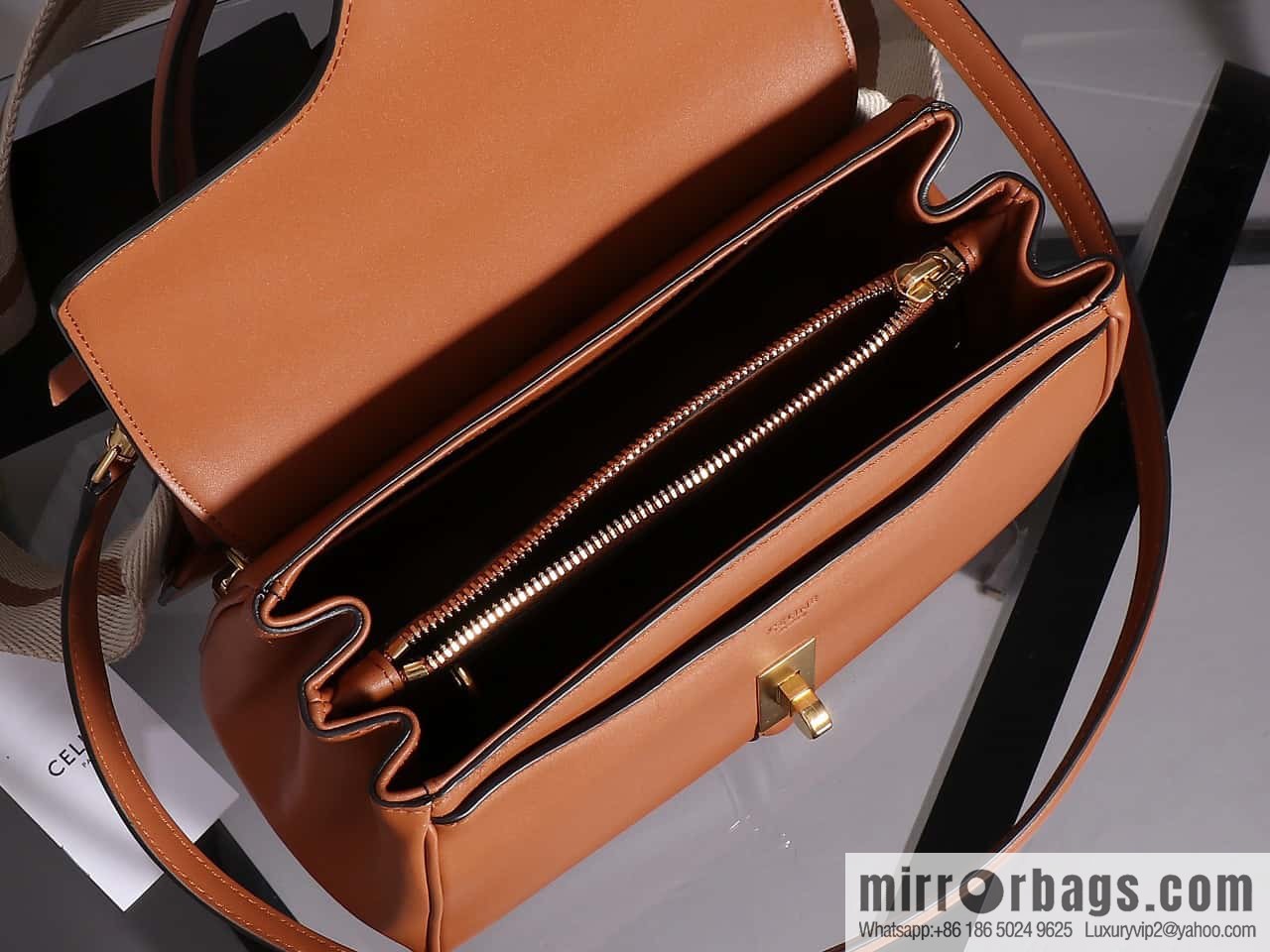 [Premium quality, all-steel hardware] CELINE's latest classic bag tote bag number: 188003BF9.04LU