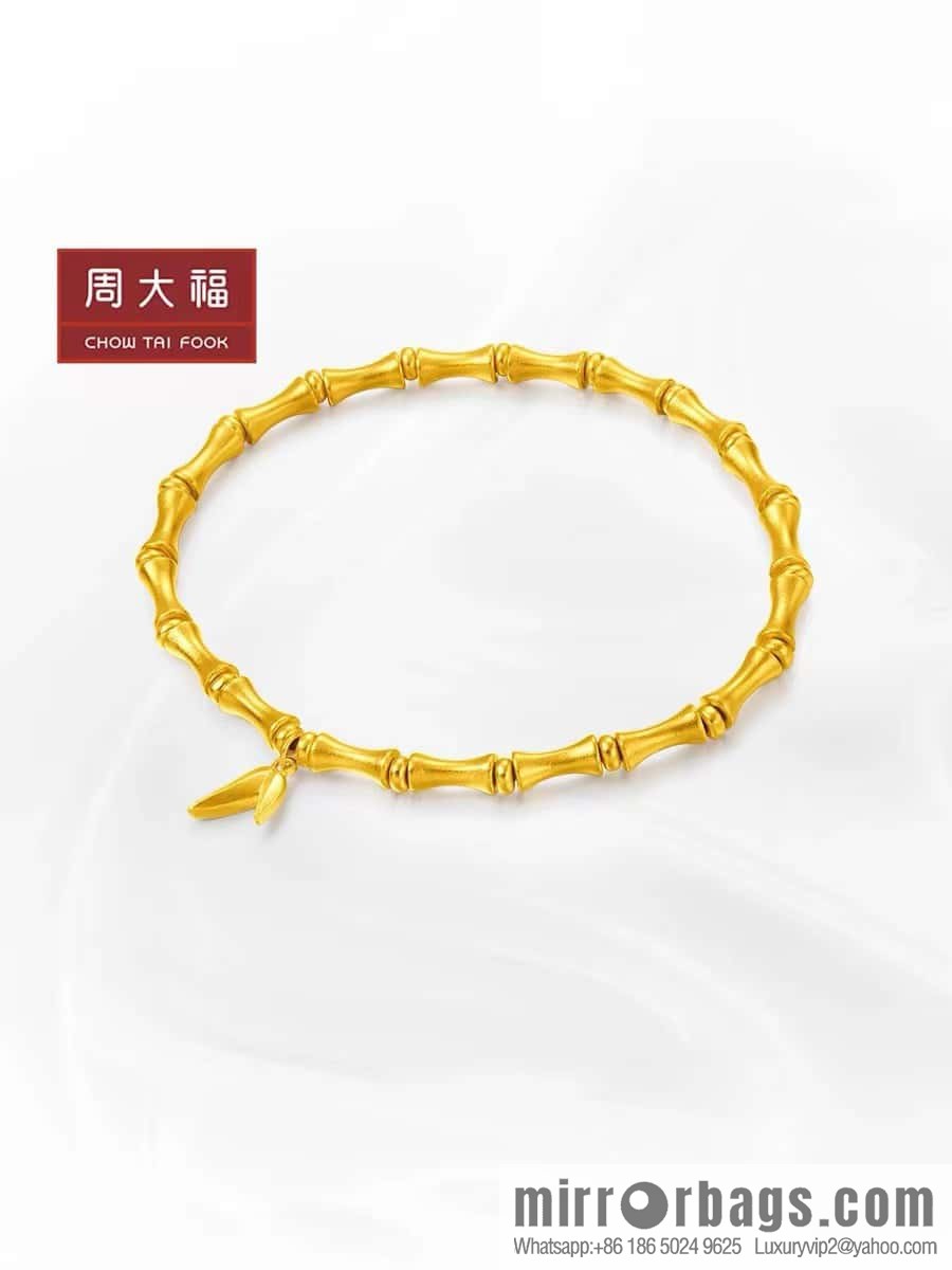 ❗️New ❗️ ☀️ Chow Tai Fook Classic Heritage Series Xiaohongshu Grass Bamboo Bracelet ☀️