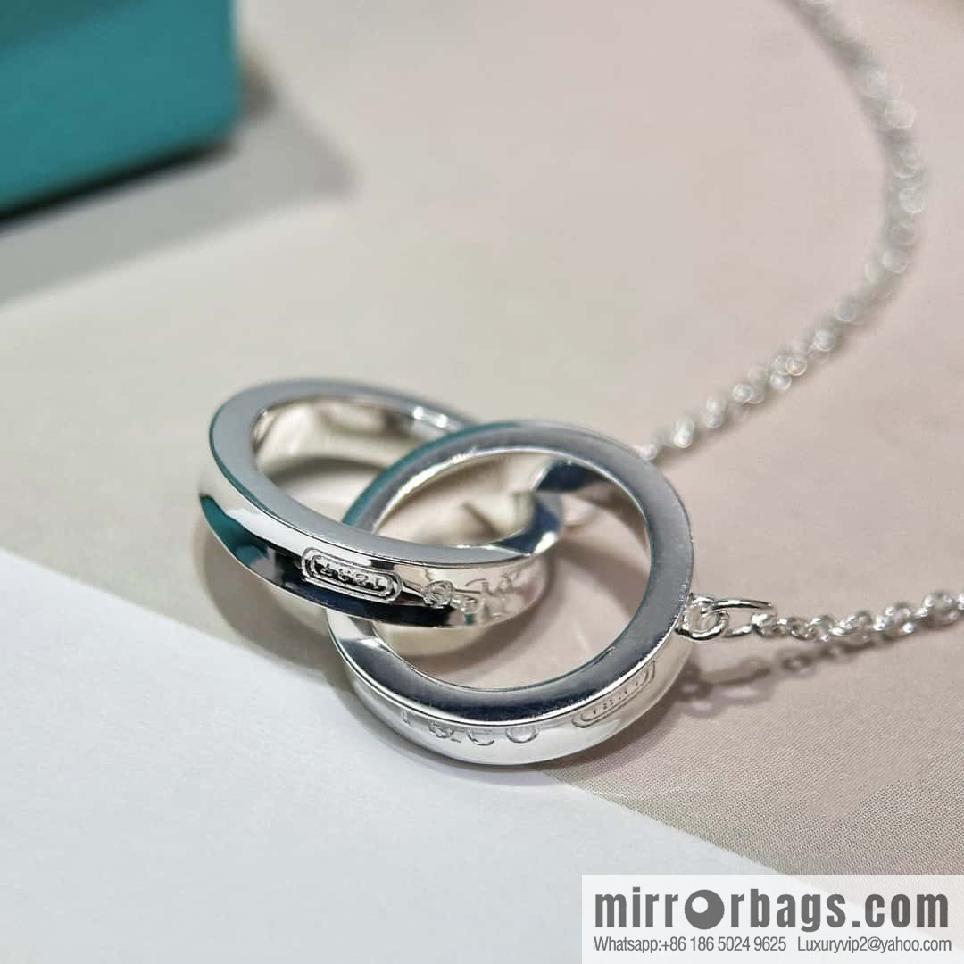 ❗️New ❗️ New ☑️ TIFFANY & Co. Double Ring Necklace