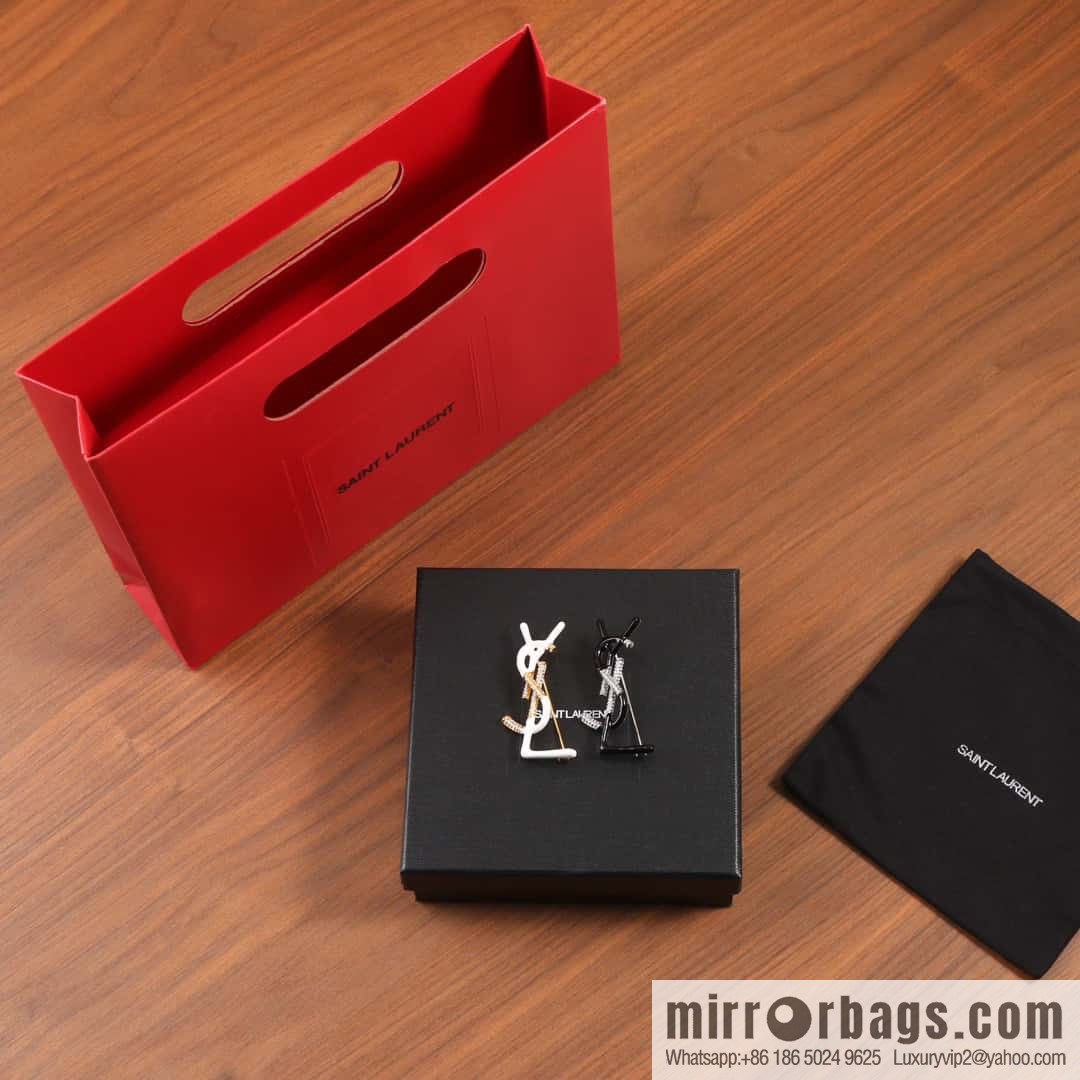 Saint Laurent YSL Brooch