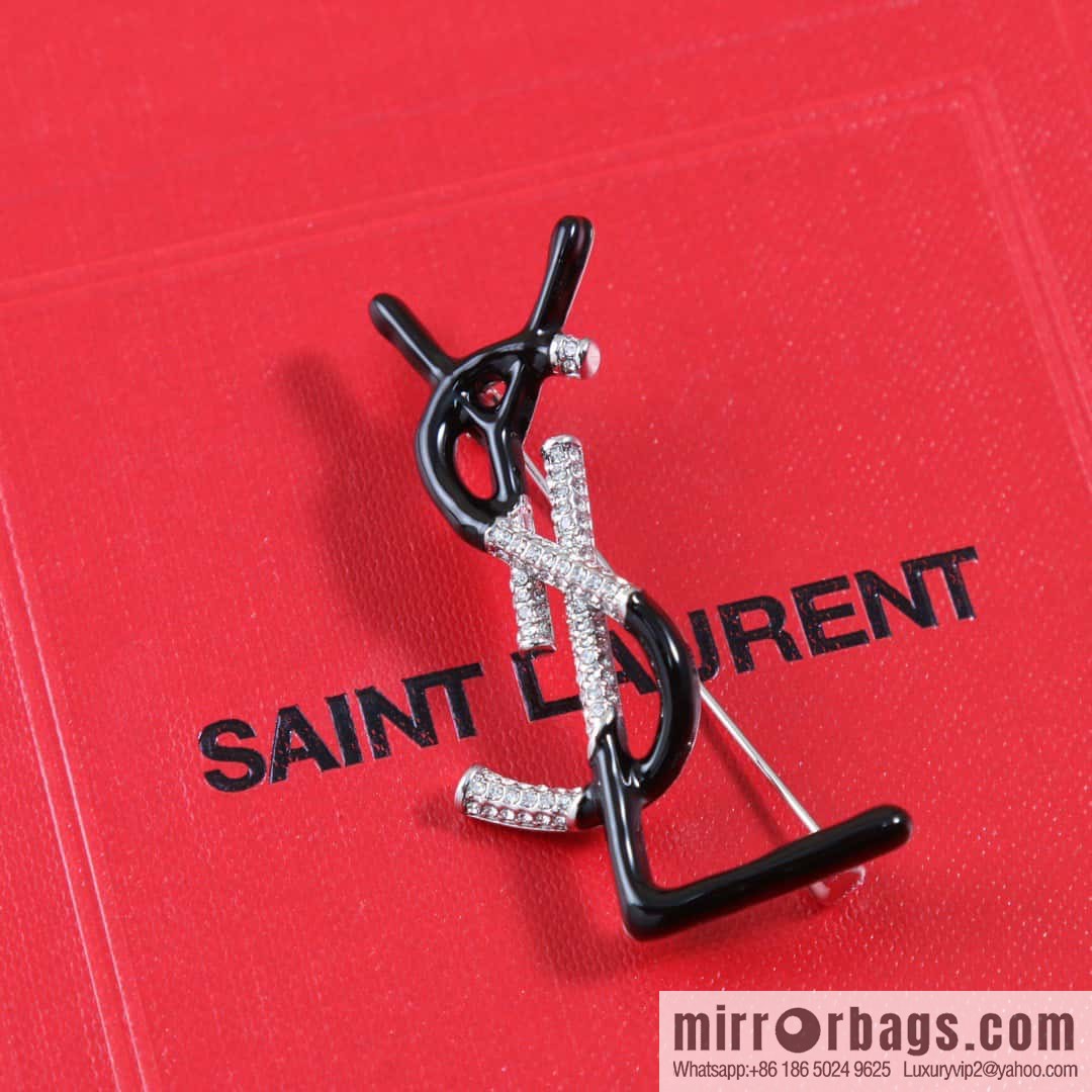 Saint Laurent YSL Brooch