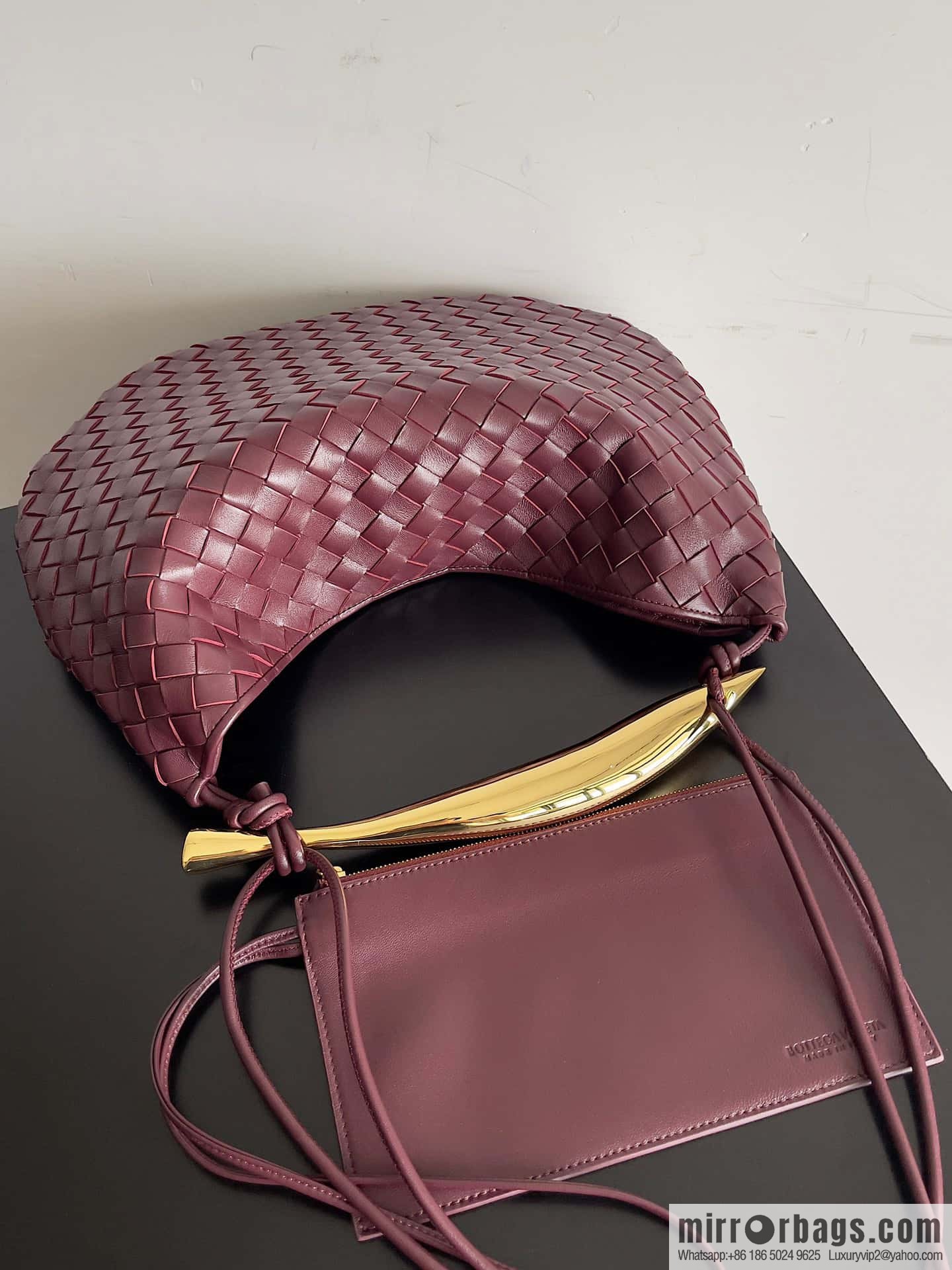 Bv new sardine SARDINE large, model number: 754988 Bordeaux red