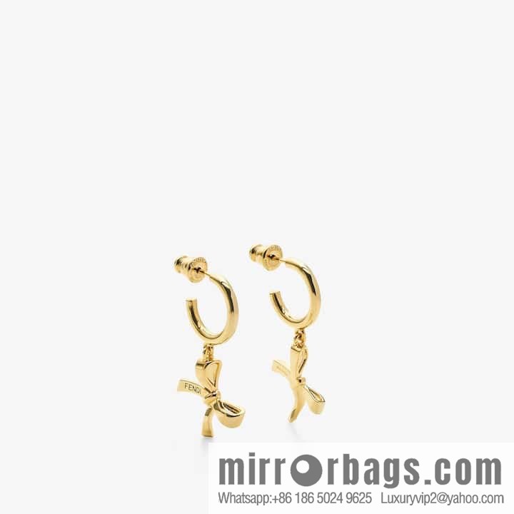 ☀New Fendi Fendi bow stud earrings ☀