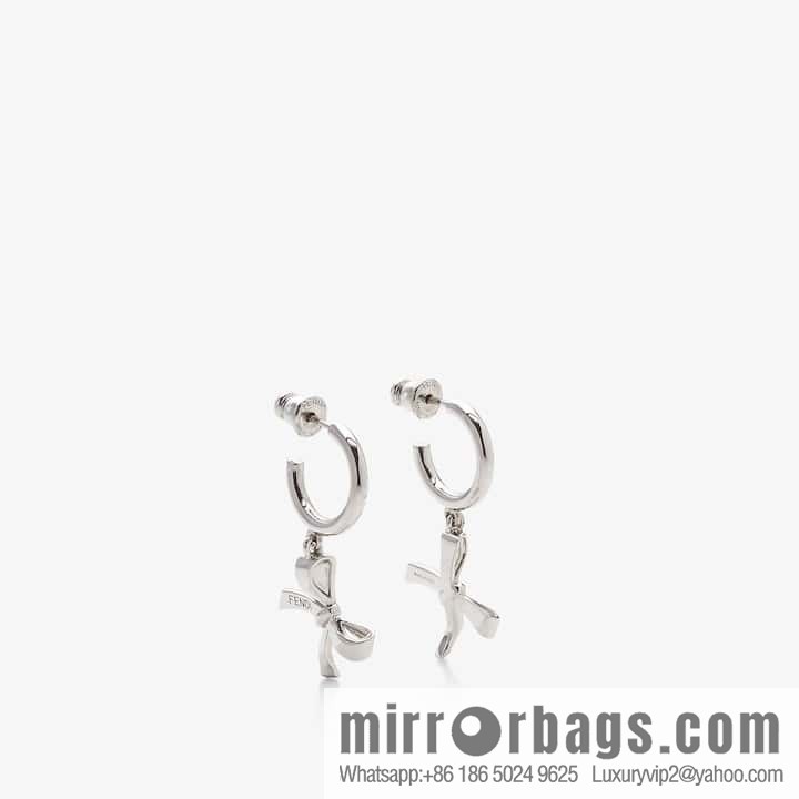 ☀New Fendi Fendi bow stud earrings ☀