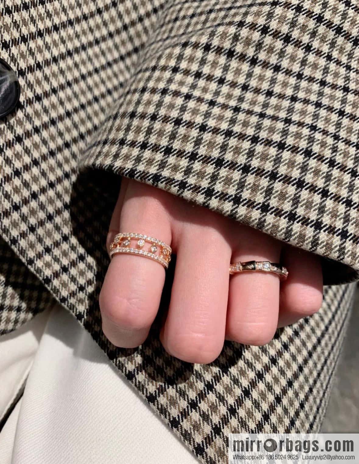 ❗️New ❗️ New ☑️ De Beers De Beers Full Diamond Hollow Ring