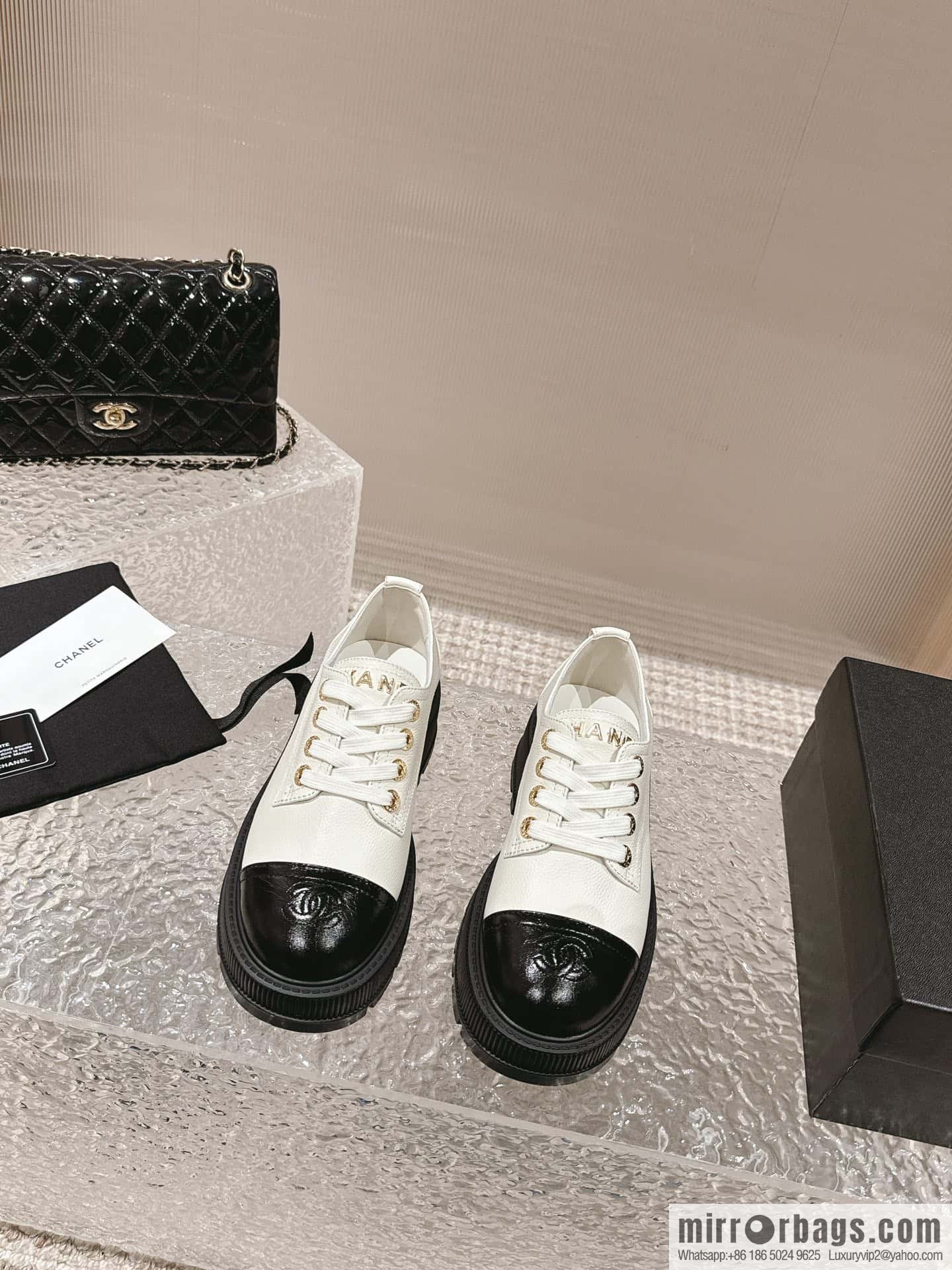 🐰🐰𝐂𝐡*𝐧𝐞𝐥 23 popular [genuine grade] version of the coolest short boots, locomotive boots, loafers