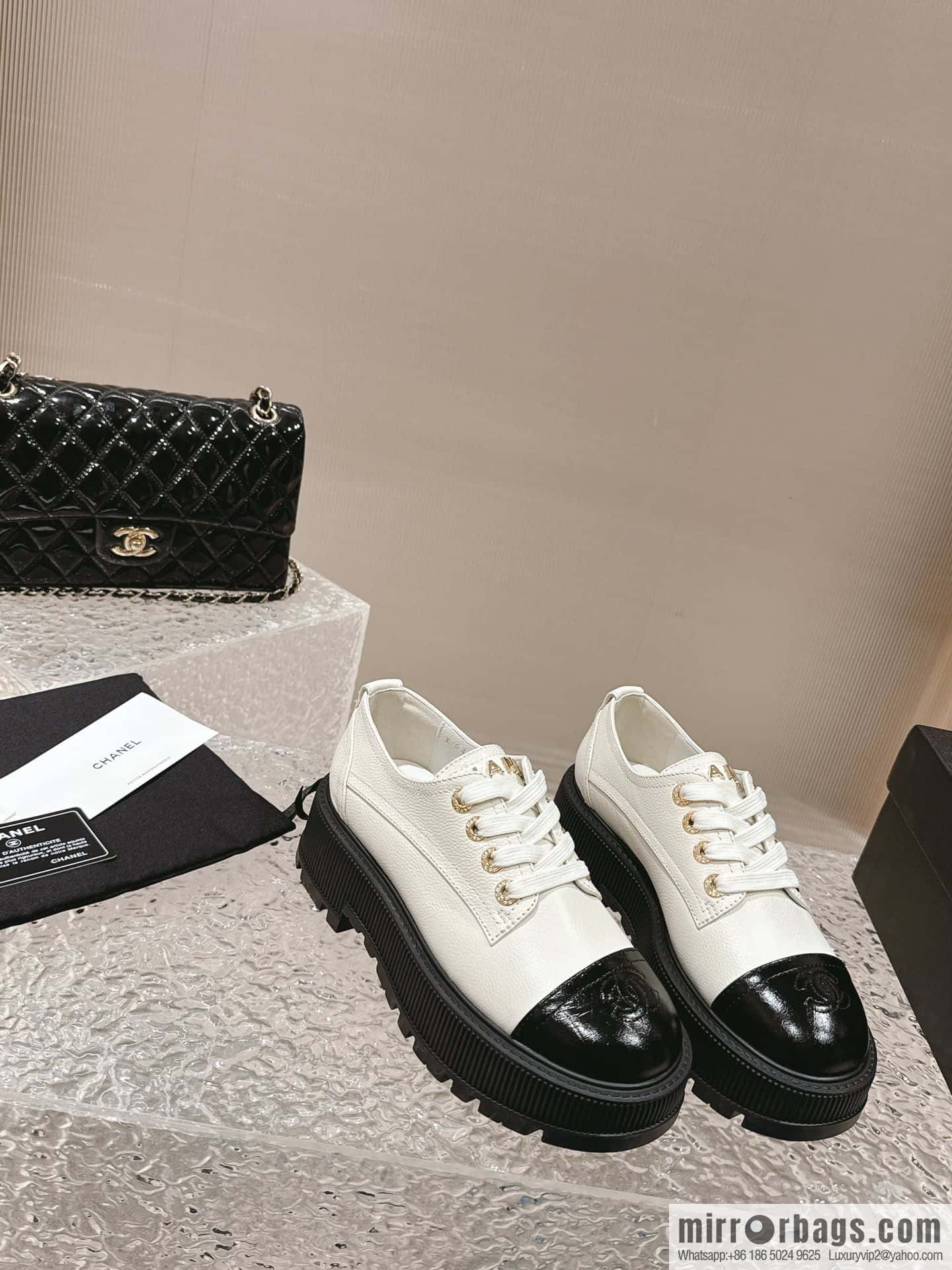 🐰🐰𝐂𝐡*𝐧𝐞𝐥 23 popular [genuine grade] version of the coolest short boots, locomotive boots, loafers