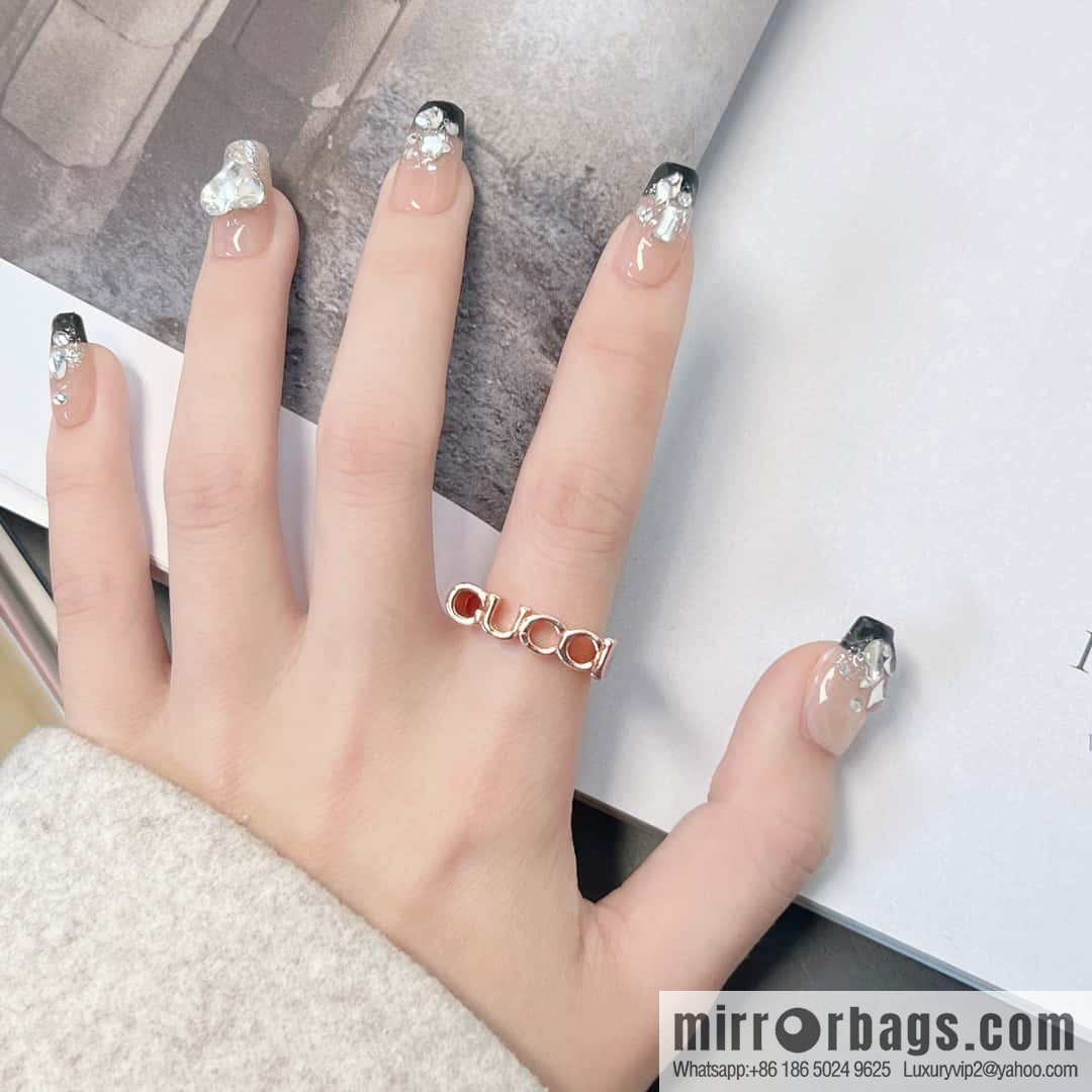 ❗️New ❗️ ☀ original order ☀ new Gucci glossy letter ring ☀