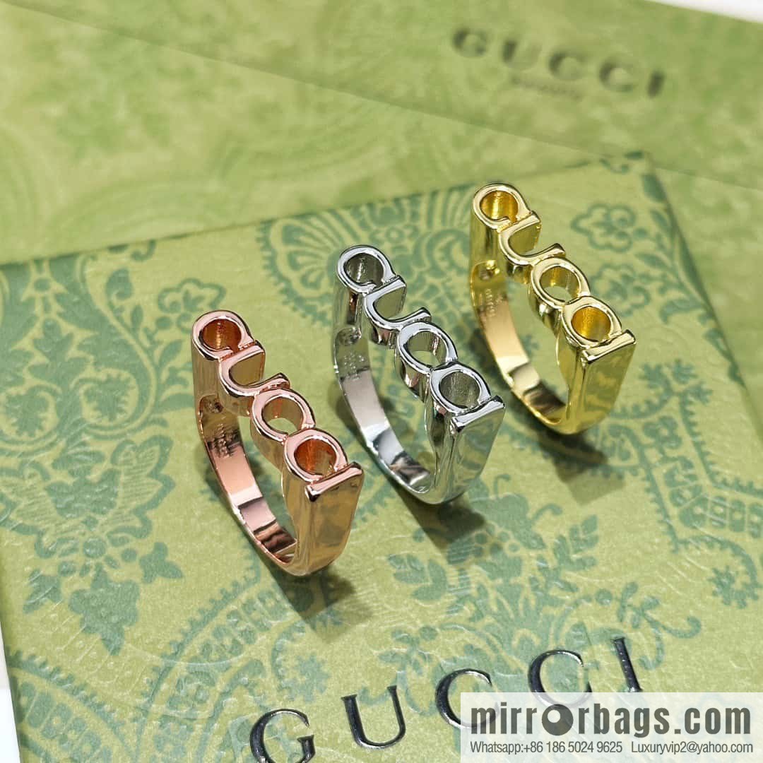 ❗️New ❗️ ☀ original order ☀ new Gucci glossy letter ring ☀