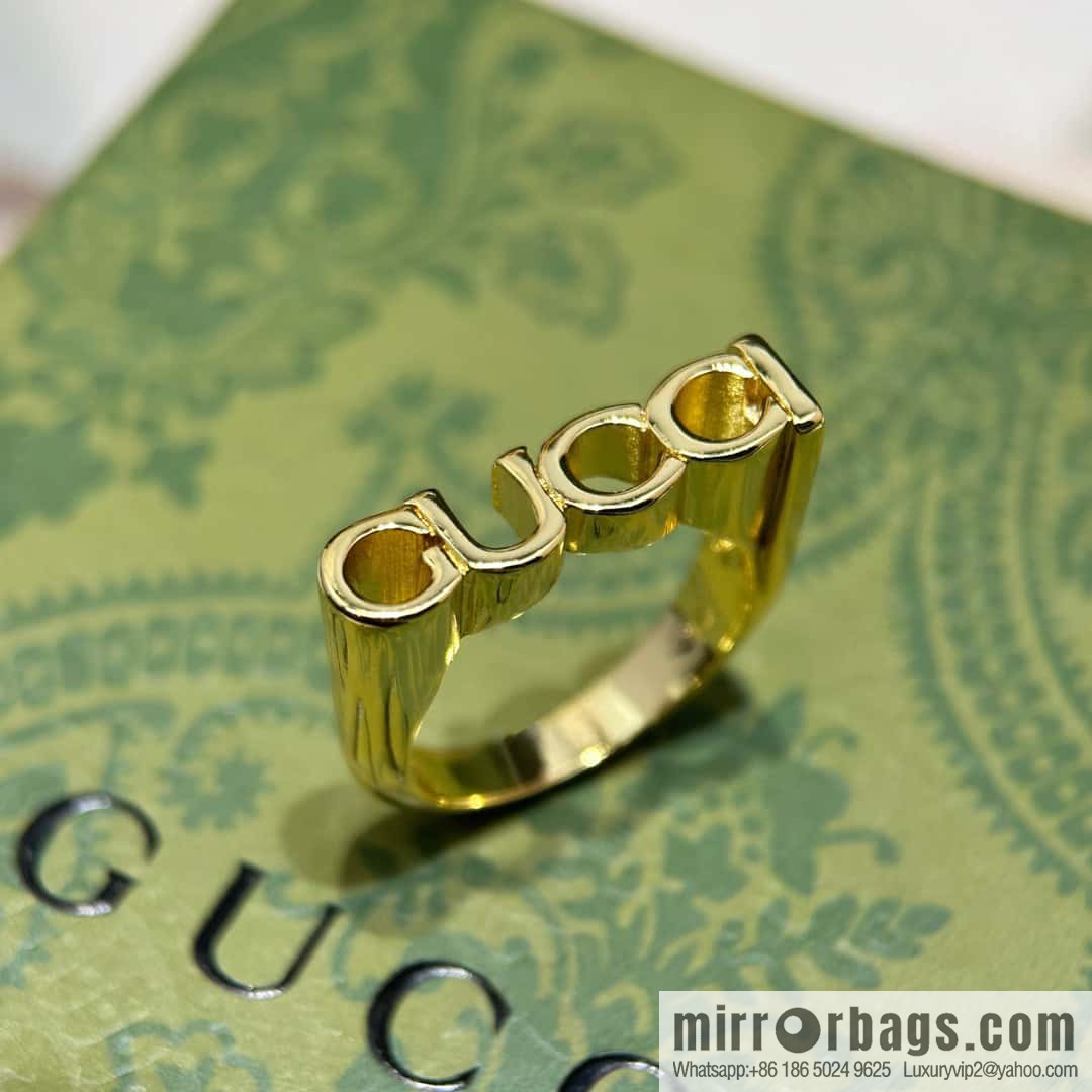 ❗️New ❗️ ☀ original order ☀ new Gucci glossy letter ring ☀