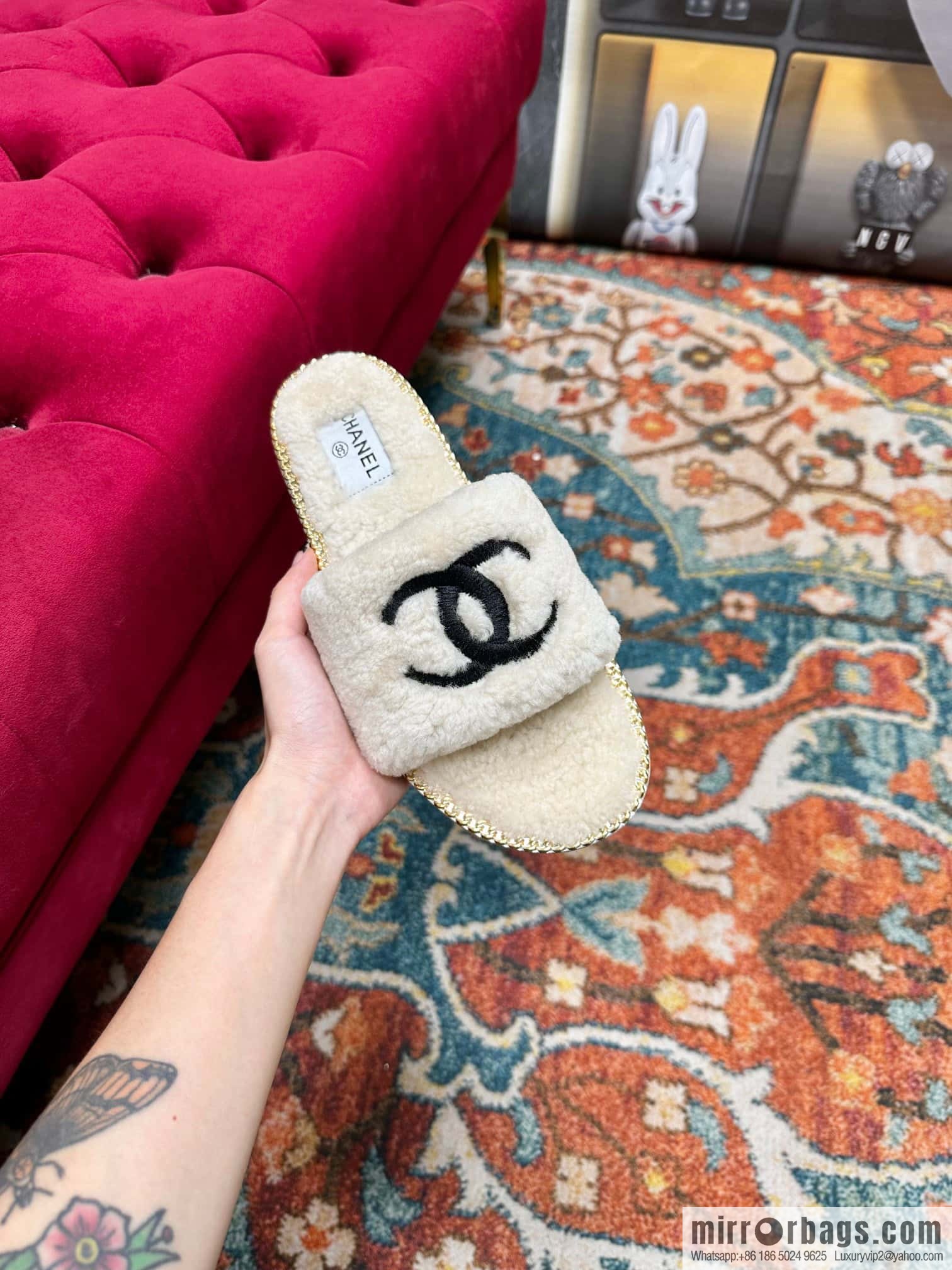 🐰🐰𝐂𝐇𝐀𝐍𝐄𝐋 23 autumn and winter new Mao Mao word drag