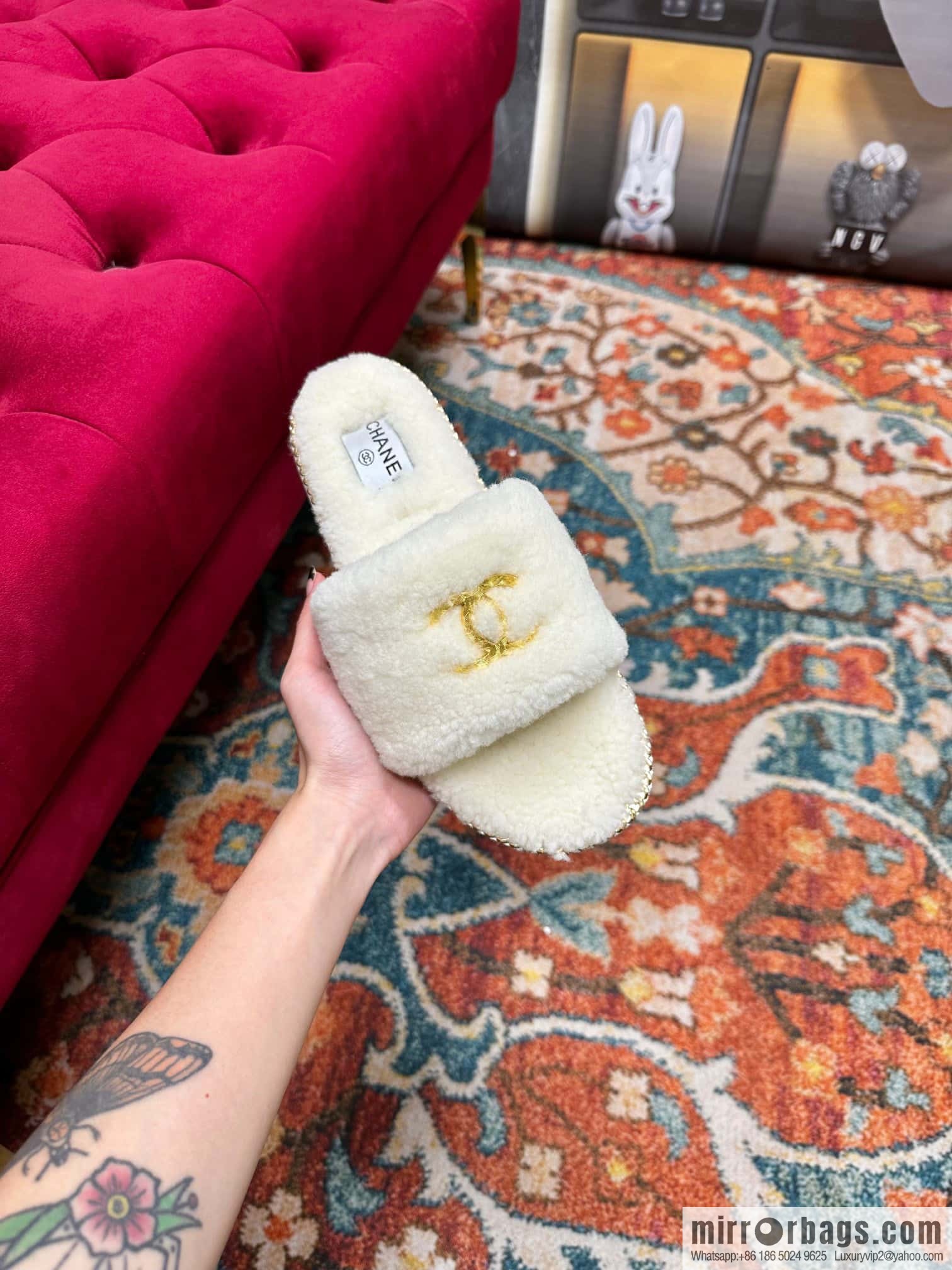 🐰🐰𝐂𝐇𝐀𝐍𝐄𝐋 23 autumn and winter new Mao Mao word drag