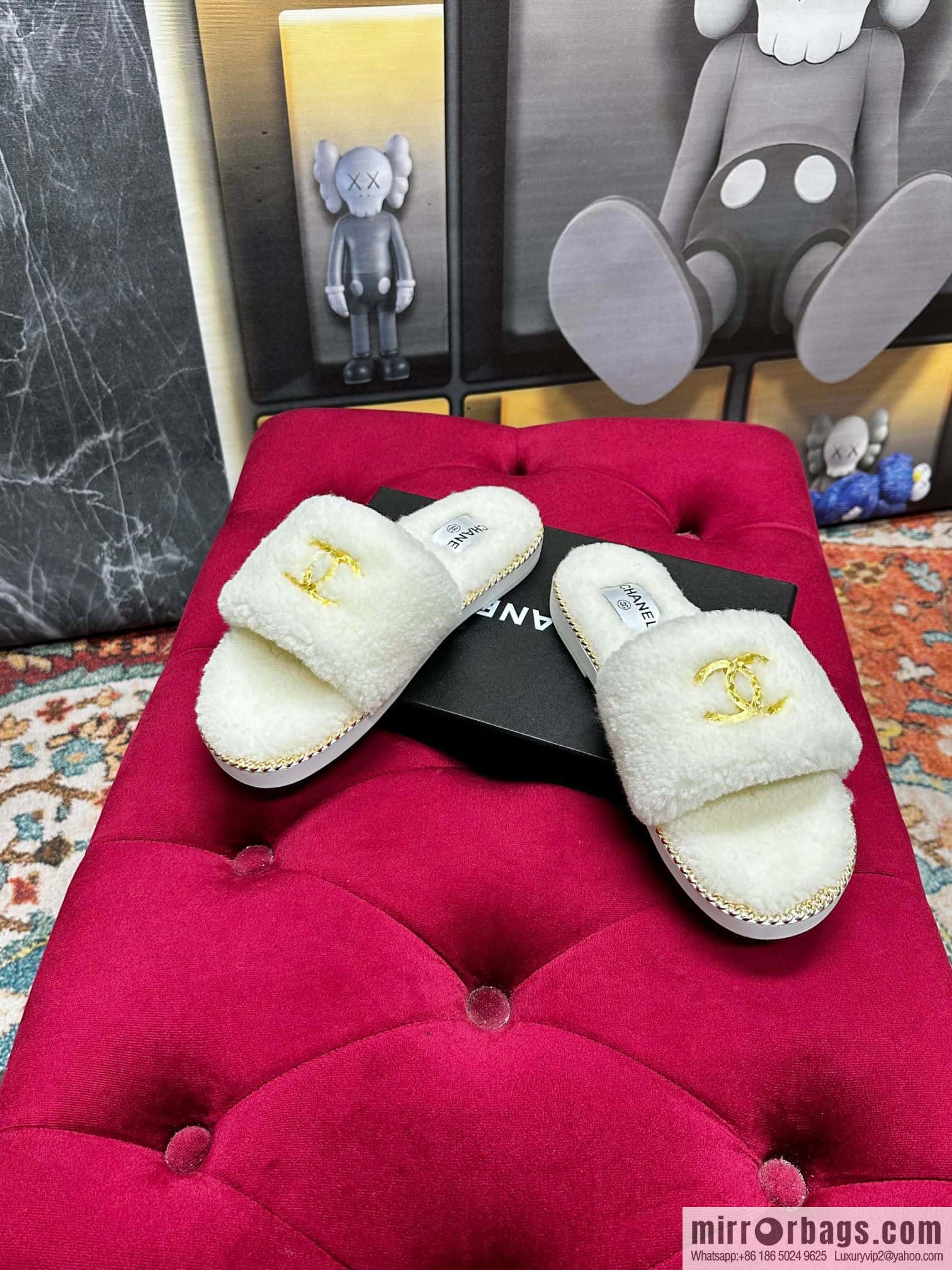 🐰🐰𝐂𝐇𝐀𝐍𝐄𝐋 23 autumn and winter new Mao Mao word drag