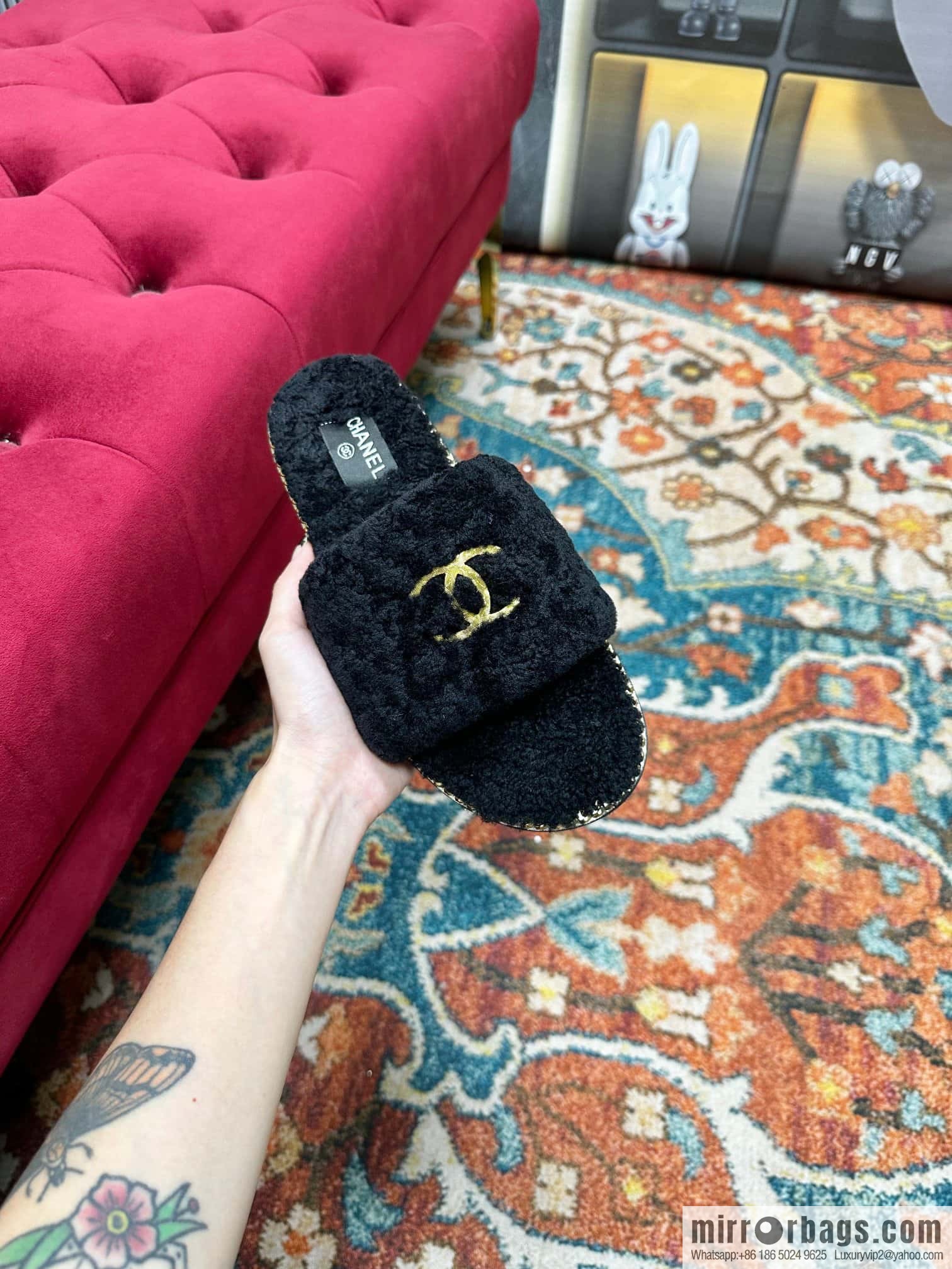 🐰🐰𝐂𝐇𝐀𝐍𝐄𝐋 23 autumn and winter new Mao Mao word drag