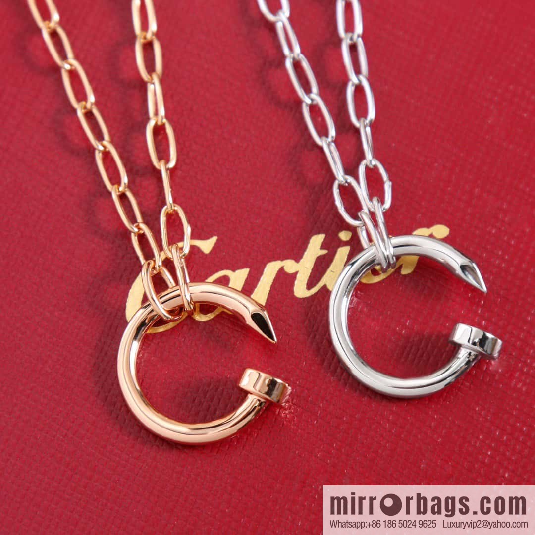 ❗New ❗☀ Cartier Cartier new glossy nail necklace ☀
