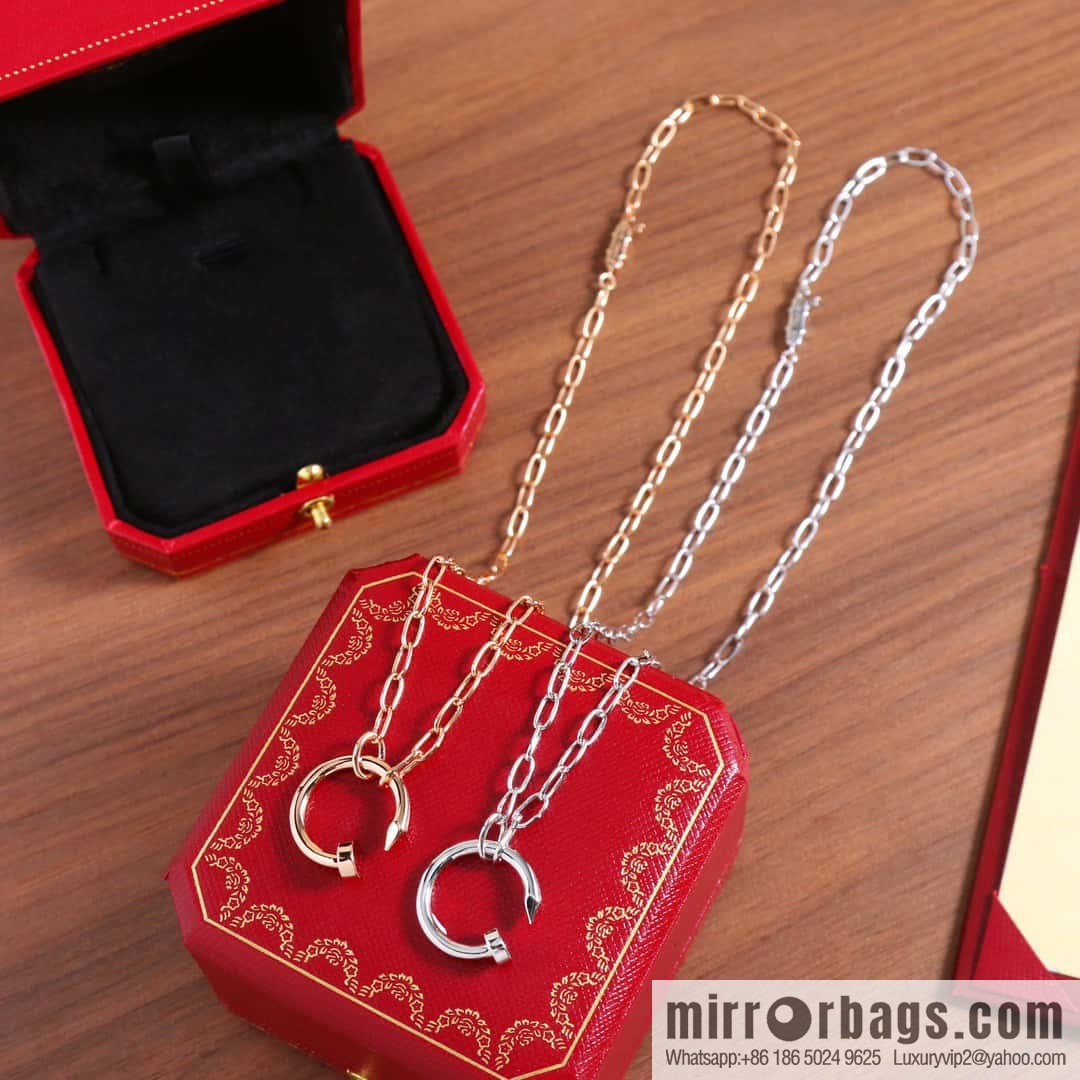 ❗New ❗☀ Cartier Cartier new glossy nail necklace ☀