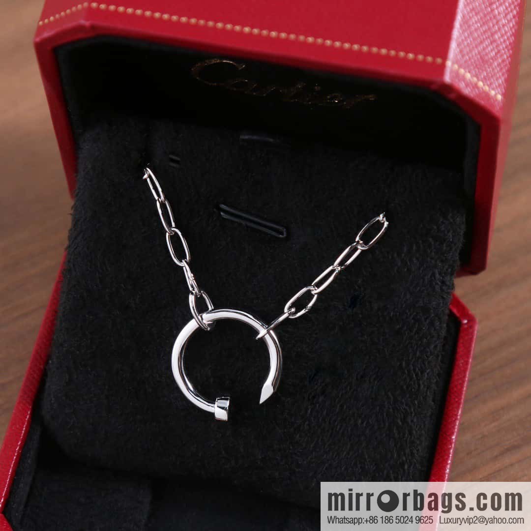❗New ❗☀ Cartier Cartier new glossy nail necklace ☀
