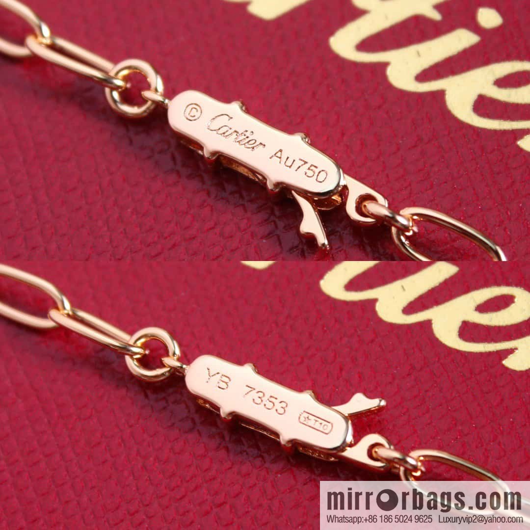 ❗New ❗☀ Cartier Cartier new glossy nail necklace ☀