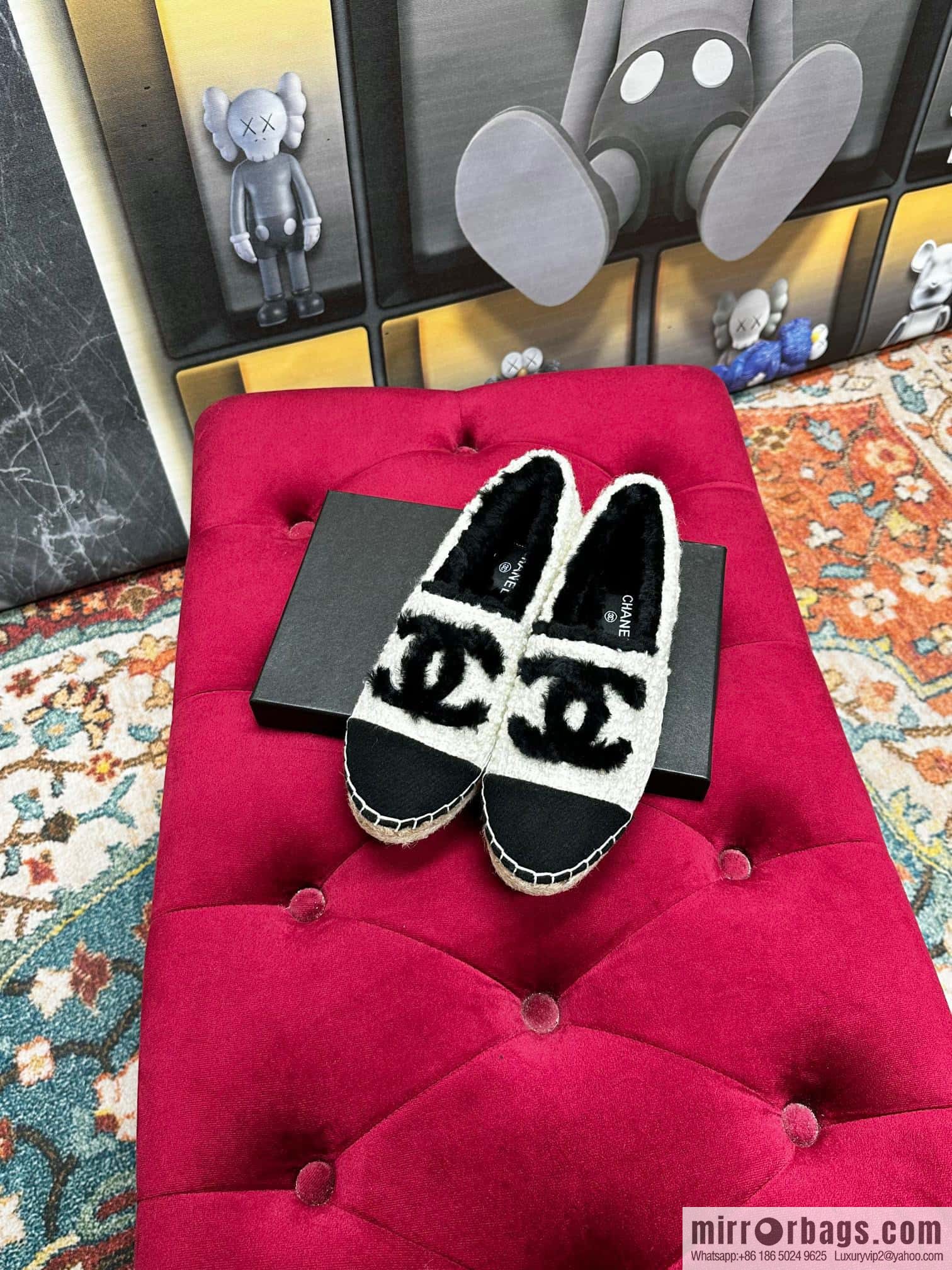 🐰🐰CHANEL 2023 autumn and winter new fisherman shoes loafers, top version
