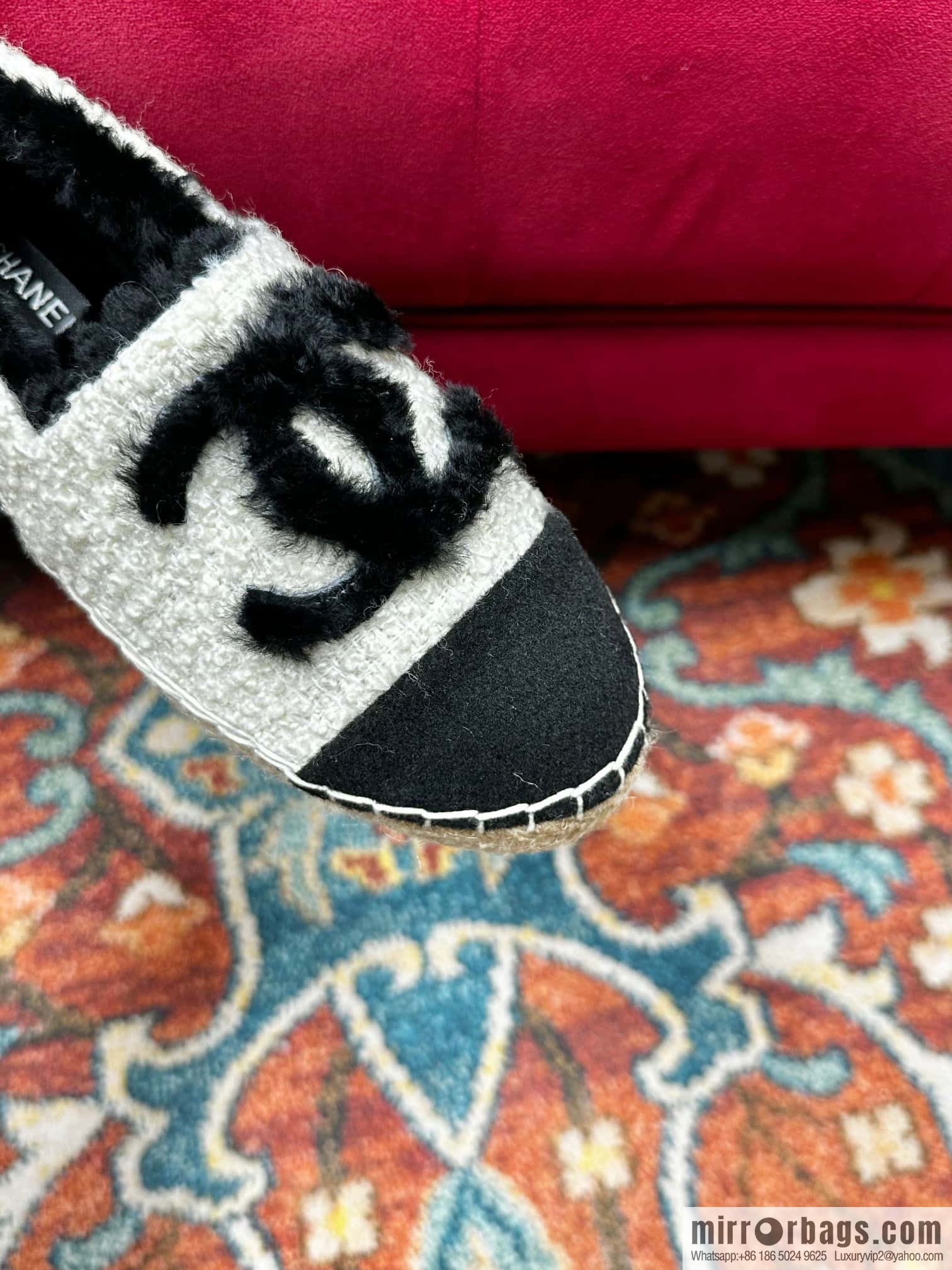 🐰🐰CHANEL 2023 autumn and winter new fisherman shoes loafers, top version