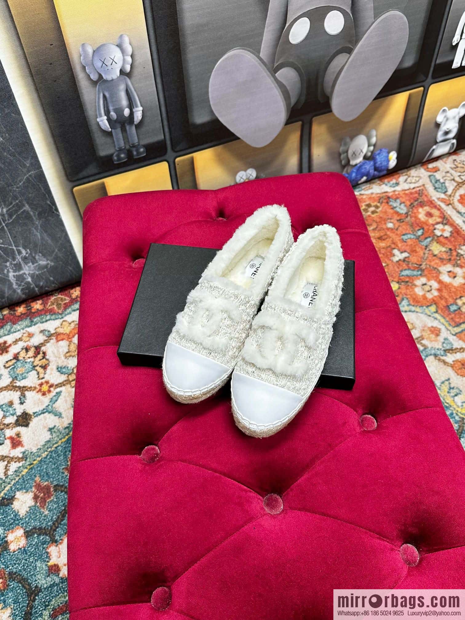 🐰🐰CHANEL 2023 autumn and winter new fisherman shoes loafers, top version