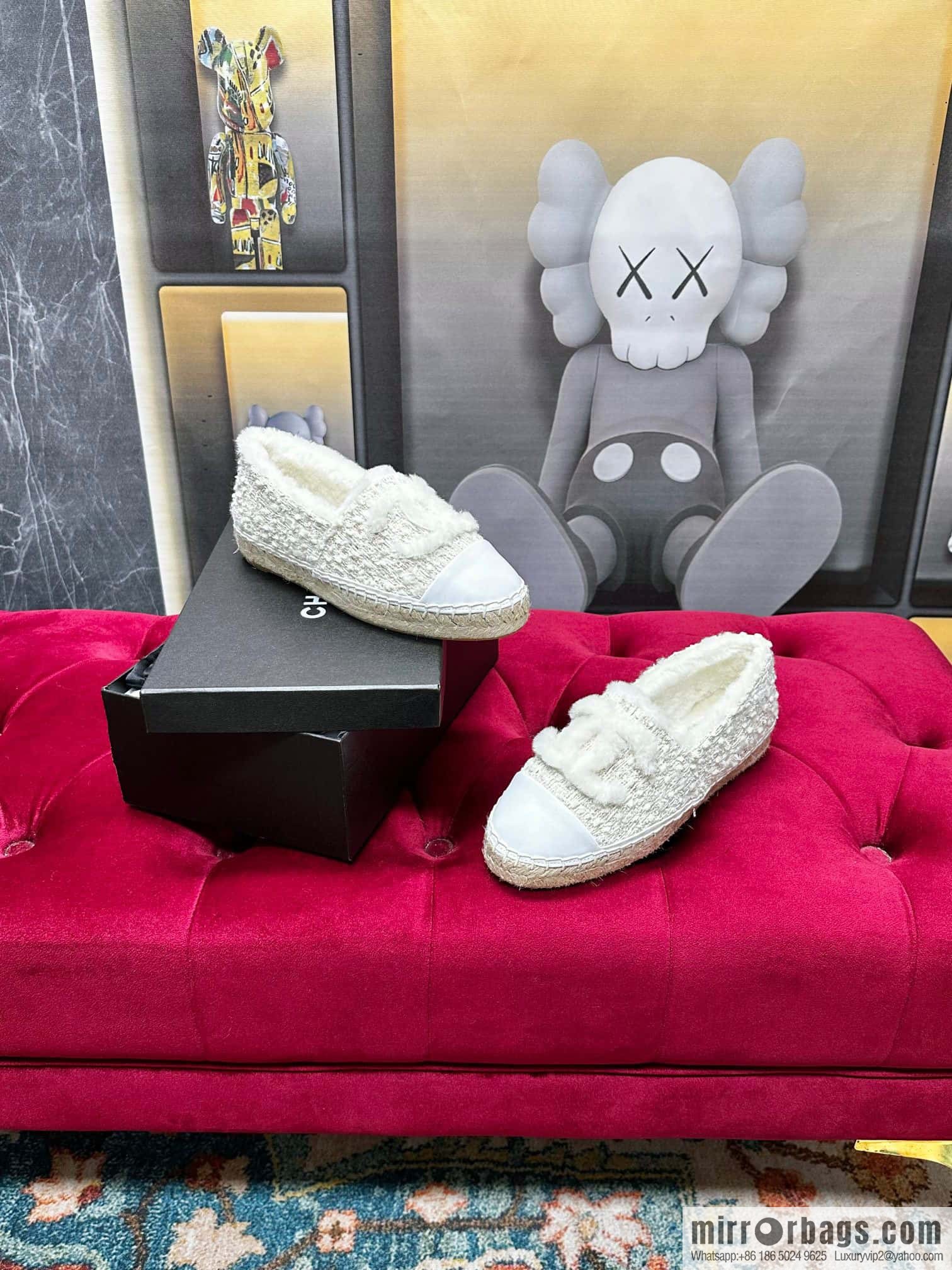🐰🐰CHANEL 2023 autumn and winter new fisherman shoes loafers, top version