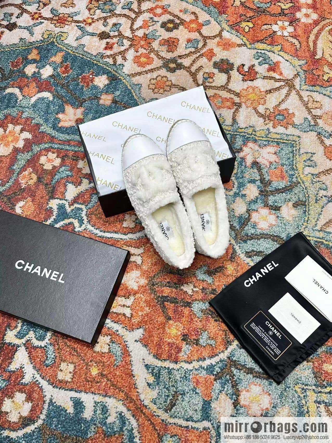 🐰🐰CHANEL 2023 autumn and winter new fisherman shoes loafers, top version