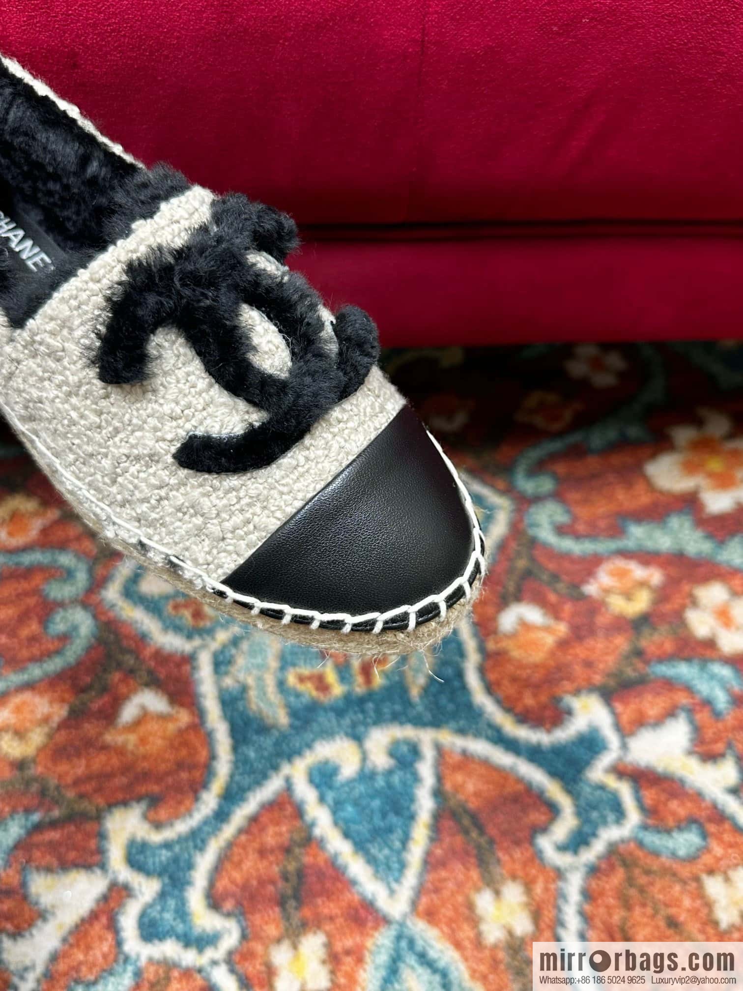 🐰🐰CHANEL 2023 autumn and winter new fisherman shoes loafers, top version