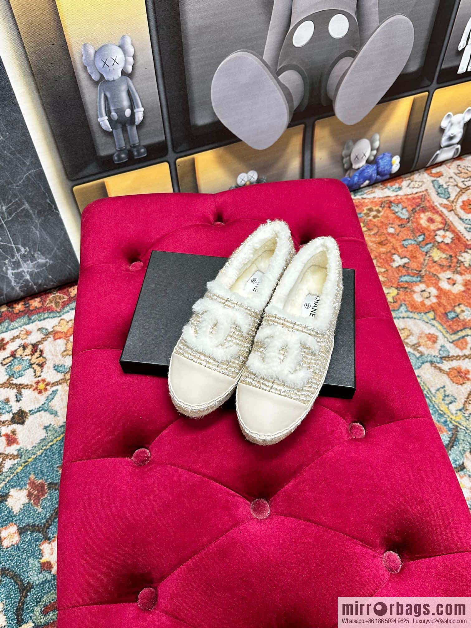 🐰🐰CHANEL 2023 autumn and winter new fisherman shoes loafers, top version