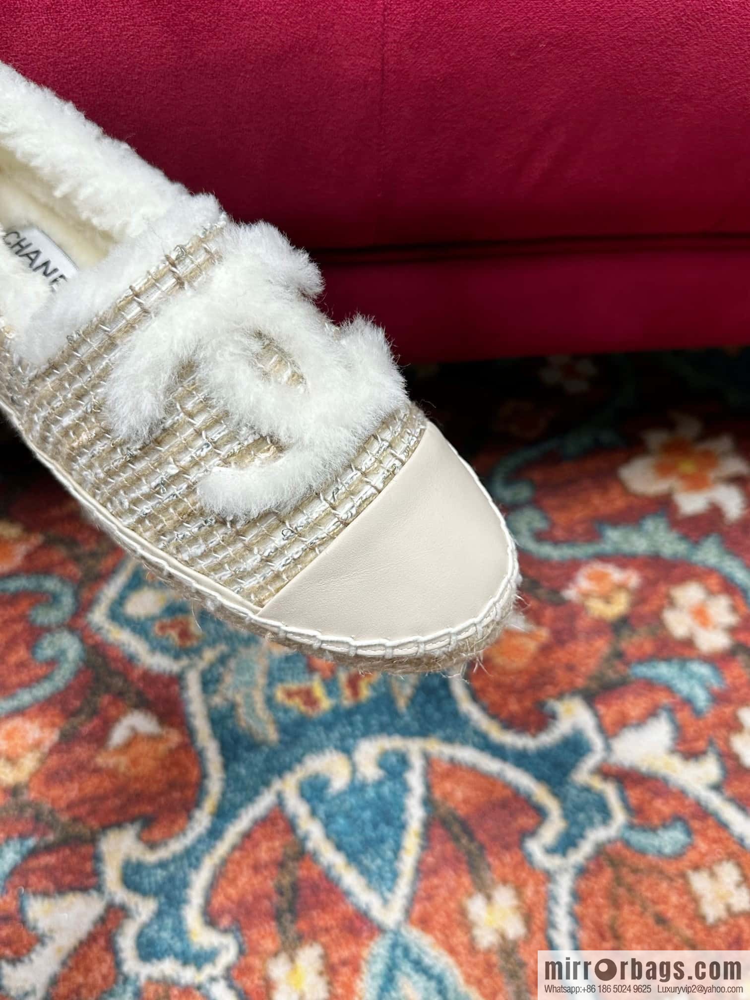 🐰🐰CHANEL 2023 autumn and winter new fisherman shoes loafers, top version