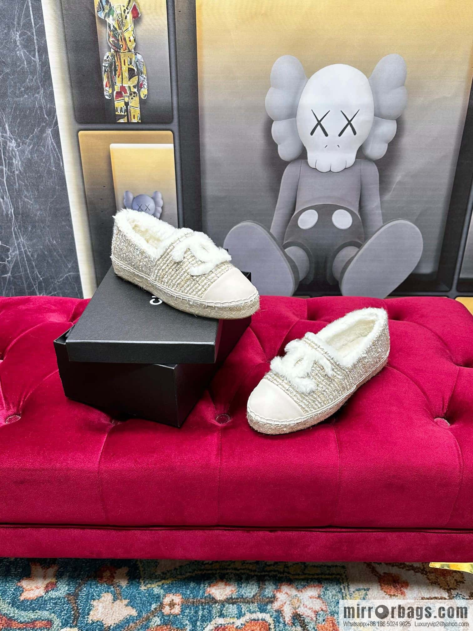 🐰🐰CHANEL 2023 autumn and winter new fisherman shoes loafers, top version