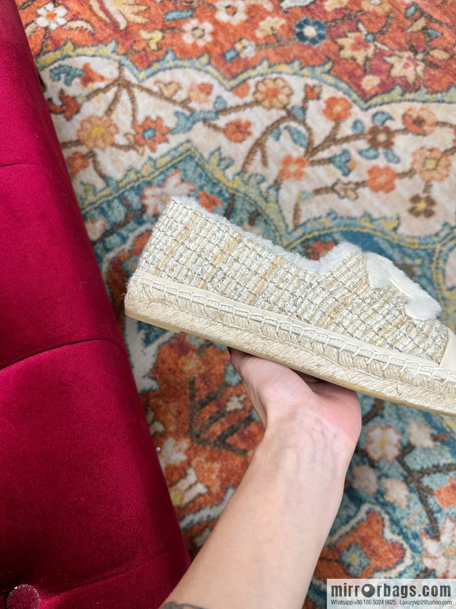 🐰🐰CHANEL 2023 autumn and winter new fisherman shoes loafers, top version