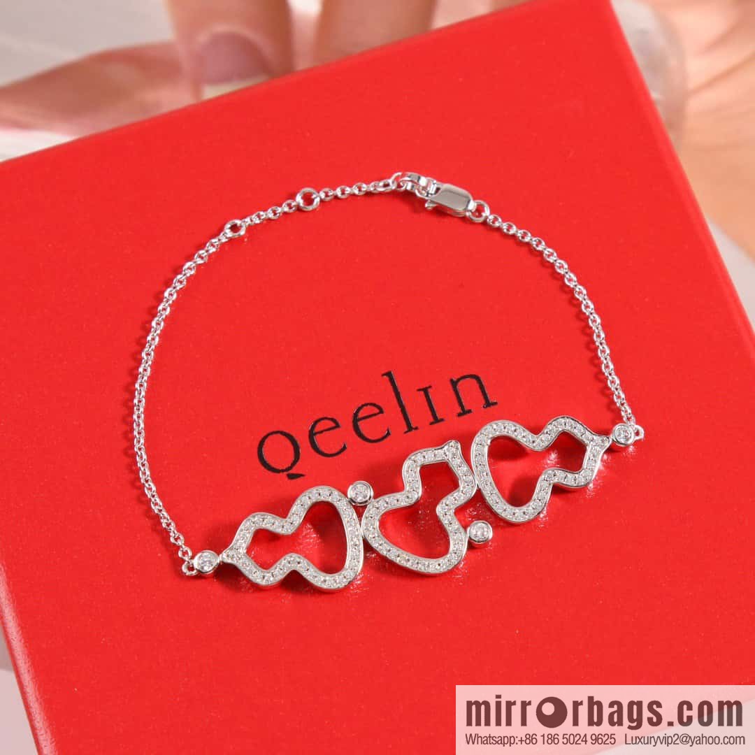 ☀️Qeelin Unicorn Hollow Full Diamond Bracelet ☀️