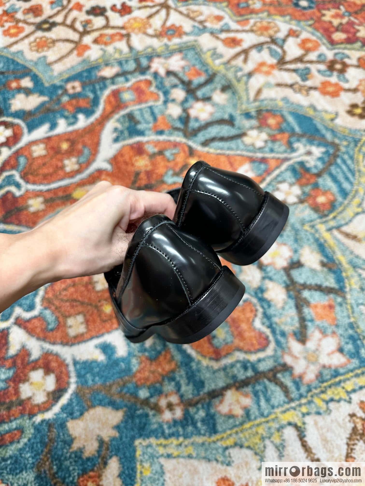 🐰🐰CELIN * E autumn and winter Arc de Triomphe loafers